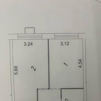 Продается 2-х комнатная квартира, 43,3 м²