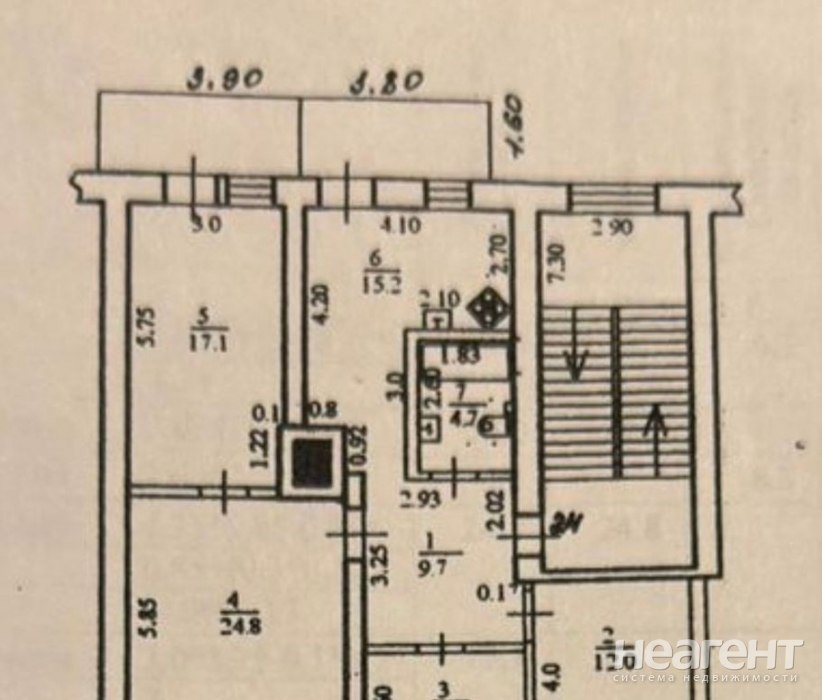 Продается Многокомнатная квартира, 100 м²