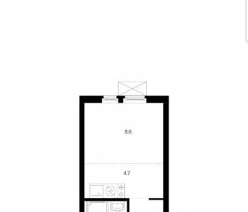 Продается 1-комнатная квартира, 19,5 м²