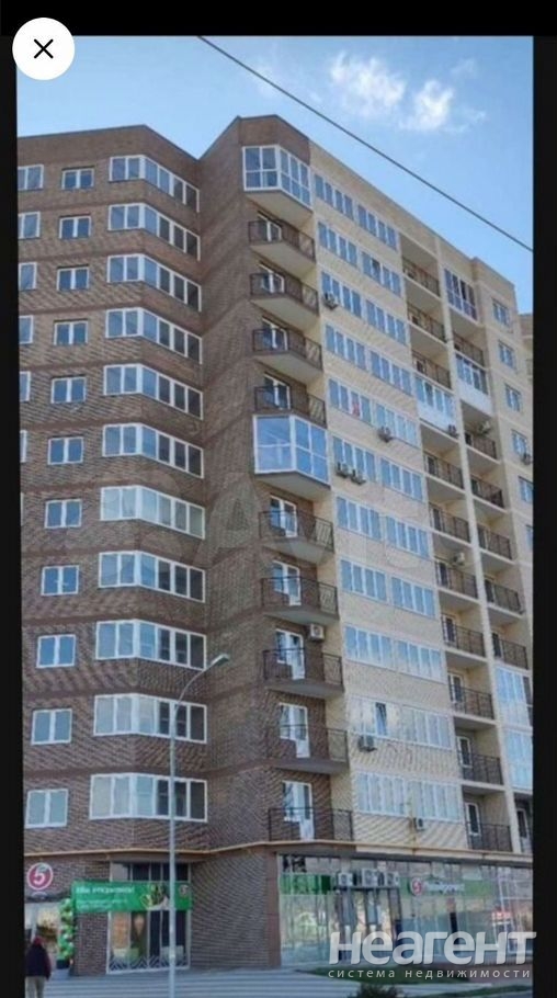 Продается 1-комнатная квартира, 36,8 м²