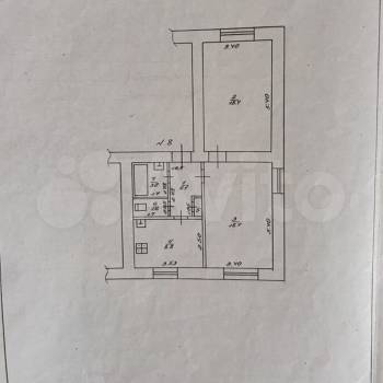 Продается 2-х комнатная квартира, 54,7 м²