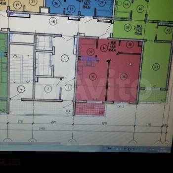 Продается 1-комнатная квартира, 46,2 м²