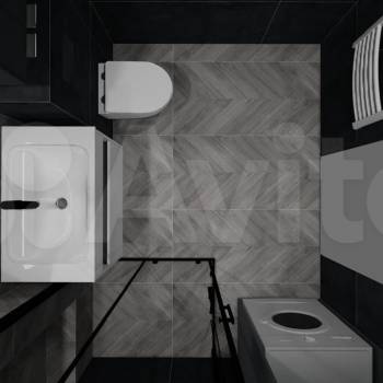 Продается 1-комнатная квартира, 46,2 м²