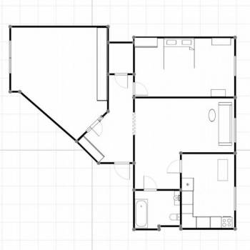 Сдается Многокомнатная квартира, 100 м²