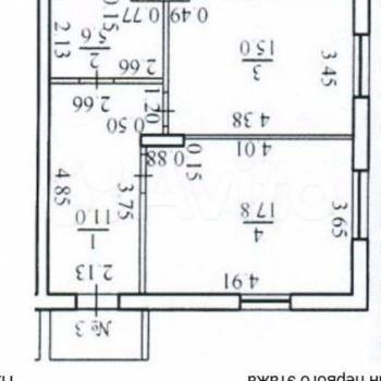 Продается 1-комнатная квартира, 49,4 м²