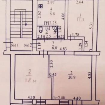 Сдается Многокомнатная квартира, 70 м²