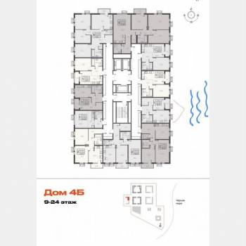 Продается 1-комнатная квартира, 33,1 м²