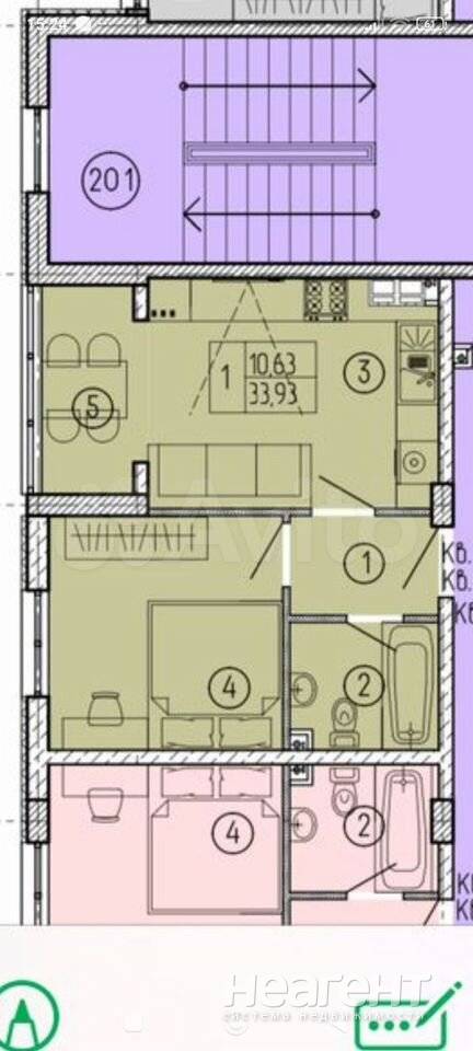Продажа 1-комнатной квартиры, ЖК Надежда