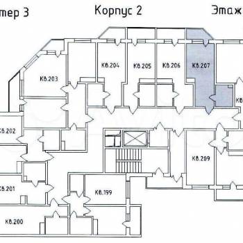Продается 1-комнатная квартира, 22,1 м²