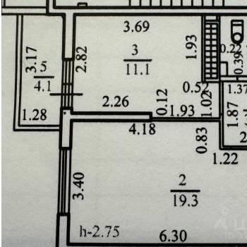 Продается 1-комнатная квартира, 38 м²