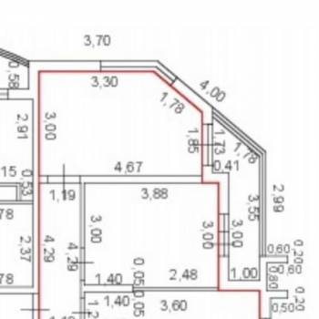 Продается 2-х комнатная квартира, 52 м²