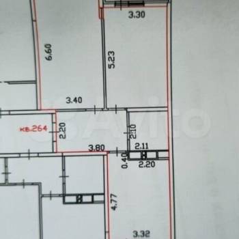 Продается 2-х комнатная квартира, 70,9 м²