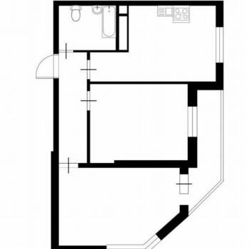 Продается 2-х комнатная квартира, 47,2 м²