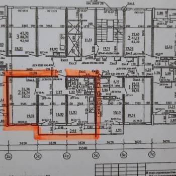 Продается 2-х комнатная квартира, 59 м²