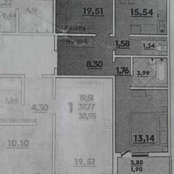 Продается 2-х комнатная квартира, 69 м²