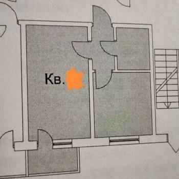 Продается 1-комнатная квартира, 29,7 м²