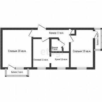 Продается 3-х комнатная квартира, 71,9 м²