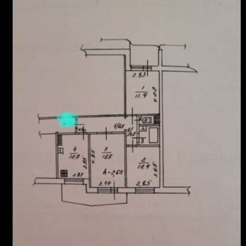 Продается 3-х комнатная квартира, 68 м²