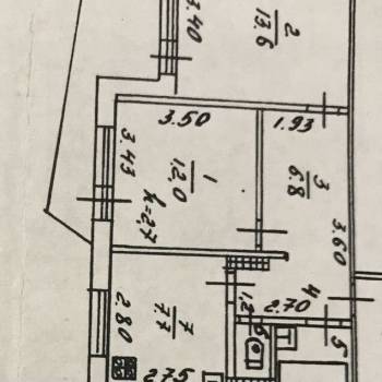 Продается 2-х комнатная квартира, 50 м²