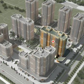Продается 1-комнатная квартира, 52,3 м²
