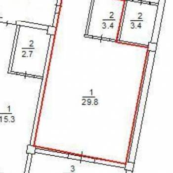 Продается 2-х комнатная квартира, 58,3 м²