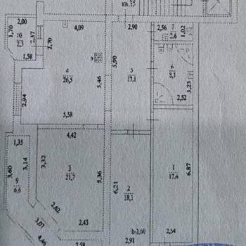 Продается 3-х комнатная квартира, 111,5 м²