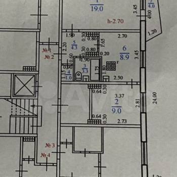 Продается 2-х комнатная квартира, 45,5 м²