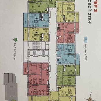 Продается 2-х комнатная квартира, 62 м²