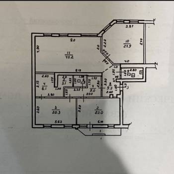 Продается 3-х комнатная квартира, 155 м²