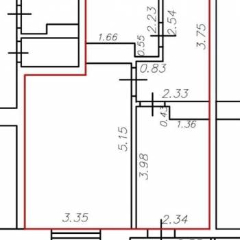 Продается 1-комнатная квартира, 36,1 м²