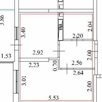 Продается 1-комнатная квартира, 35 м²