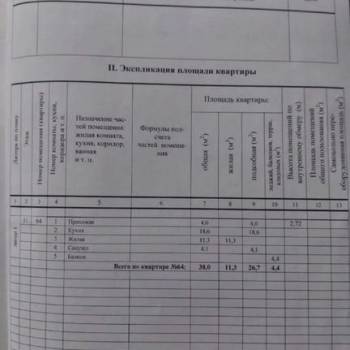 Продается 1-комнатная квартира, 38 м²