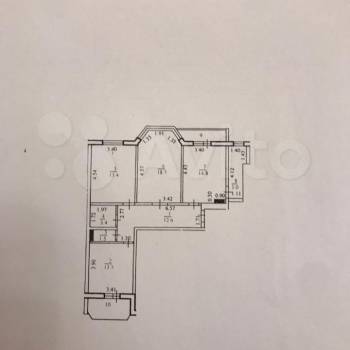 Продается 3-х комнатная квартира, 85,1 м²