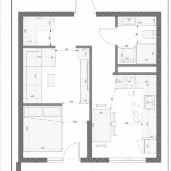 Сдается 1-комнатная квартира, 36 м²