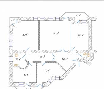 Продается Многокомнатная квартира, 156,3 м²