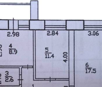 Продается 2-х комнатная квартира, 49 м²