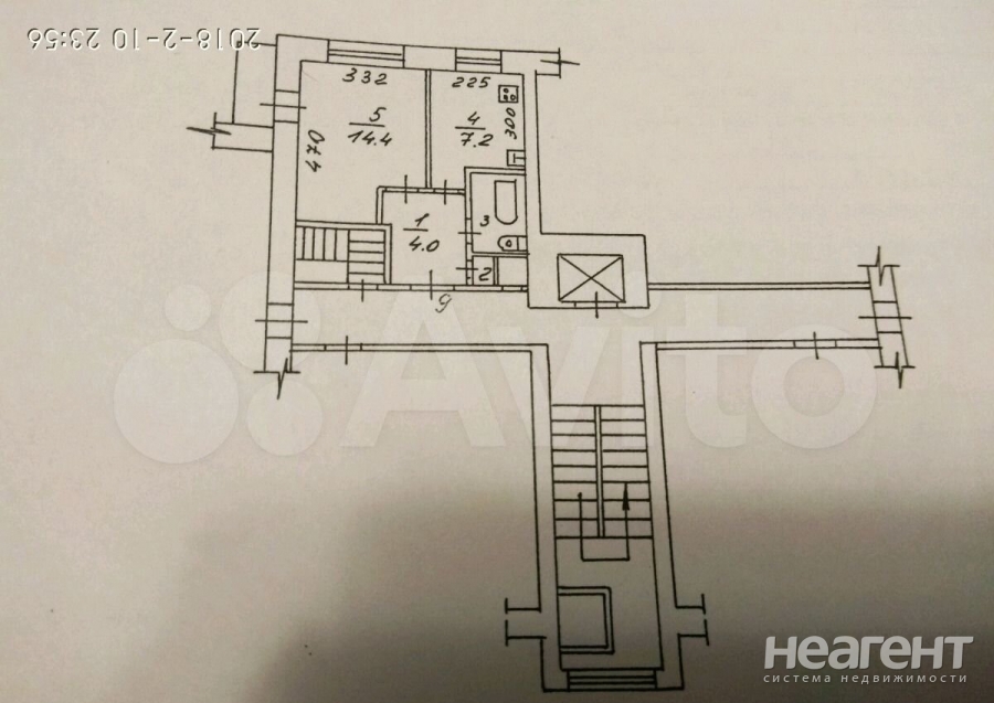 Продается 1-комнатная квартира, 30 м²