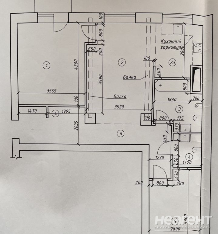 Продается 3-х комнатная квартира, 77,1 м²