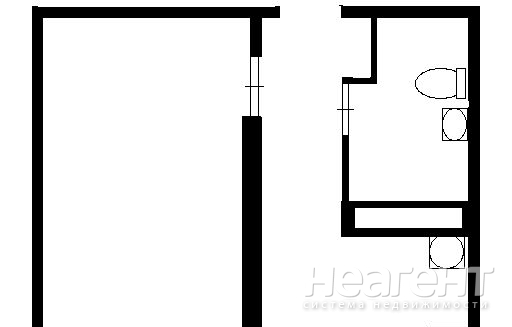 Сдается 1-комнатная квартира, 36 м²