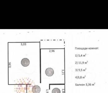 Сдается 1-комнатная квартира, 32 м²