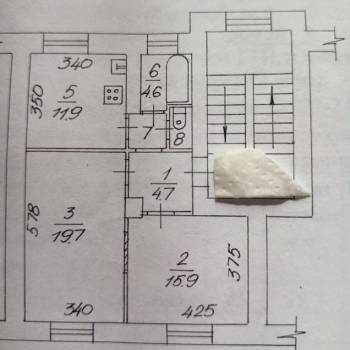 Продается 2-х комнатная квартира, 59,8 м²