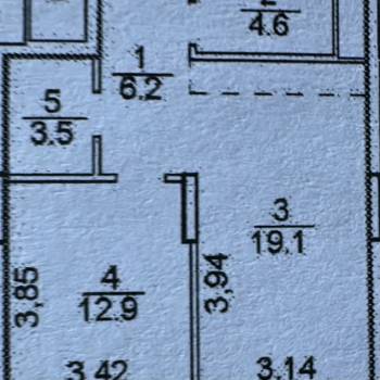 Продается 2-х комнатная квартира, 46,3 м²