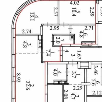 Продается 3-х комнатная квартира, 66 м²
