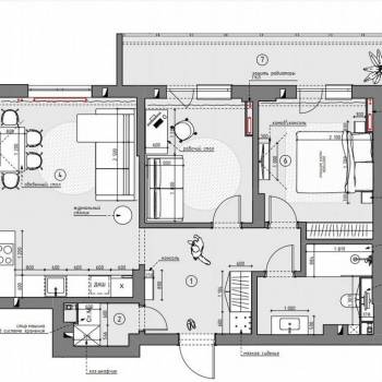 Продается 3-х комнатная квартира, 61 м²