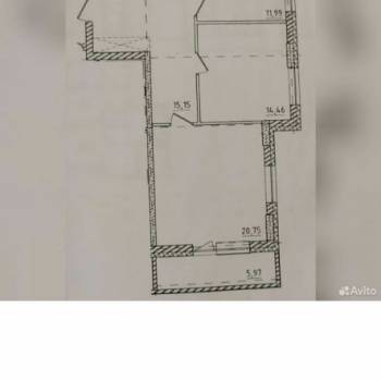 Продается 2-х комнатная квартира, 68 м²