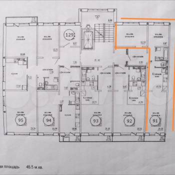 Продается 3-х комнатная квартира, 59 м²