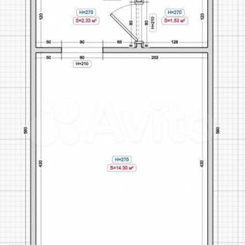 Продается 1-комнатная квартира, 18,9 м²
