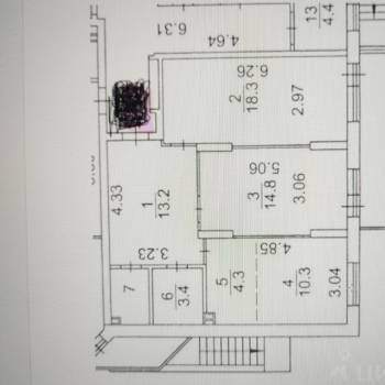 Продается 3-х комнатная квартира, 67 м²