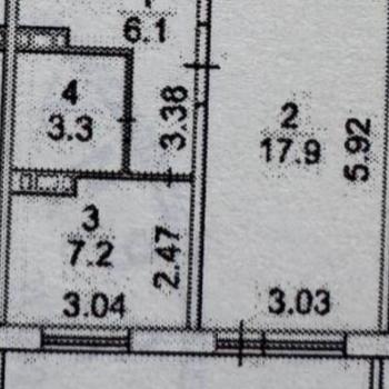 Продается 1-комнатная квартира, 36 м²