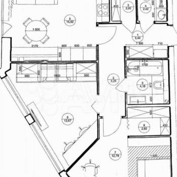 Продается 3-х комнатная квартира, 64 м²